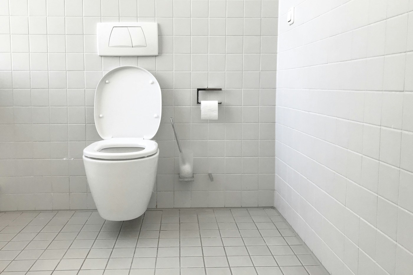 WC sospeso in bagno